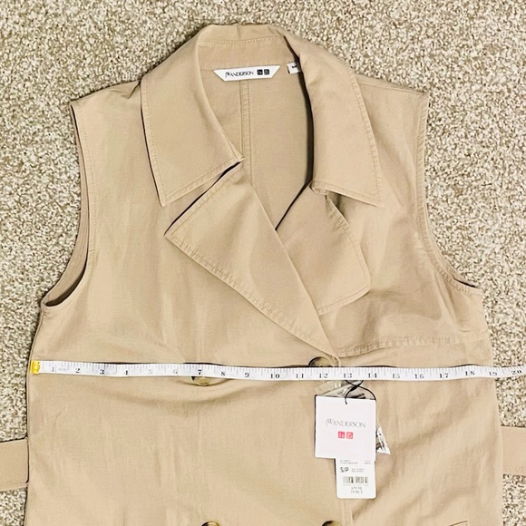 NWT JW ANDERSON x UNIQLO Beige Dress with Belt - Picture 10 of 11